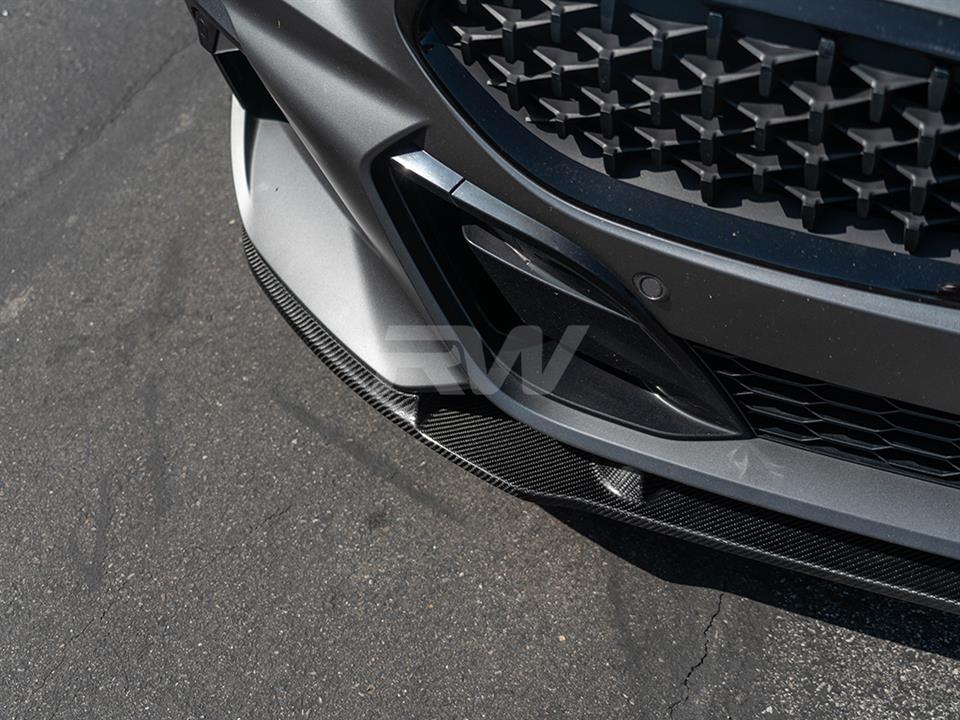 bmw g29 z4 cf front lip from rw carbon