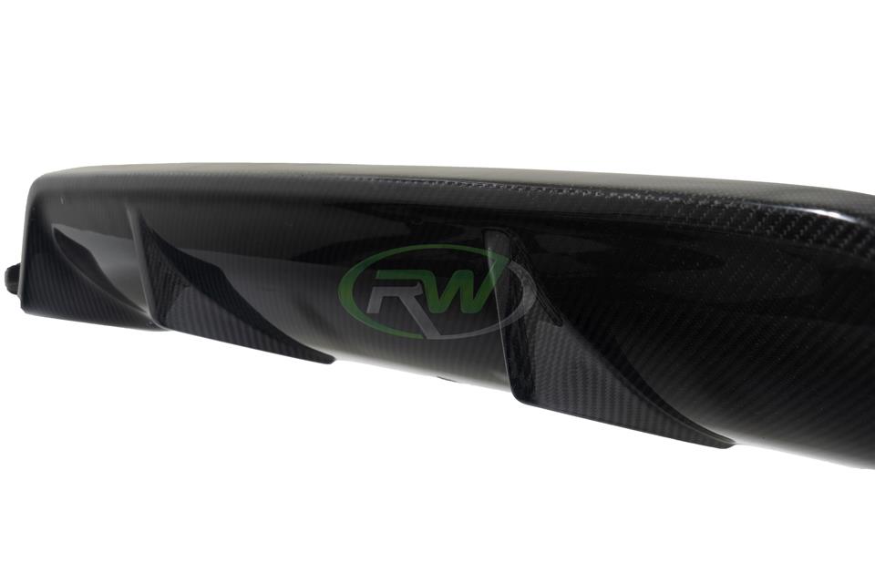 BMW G30 3D Style Carbon Fiber Rear Diffuser