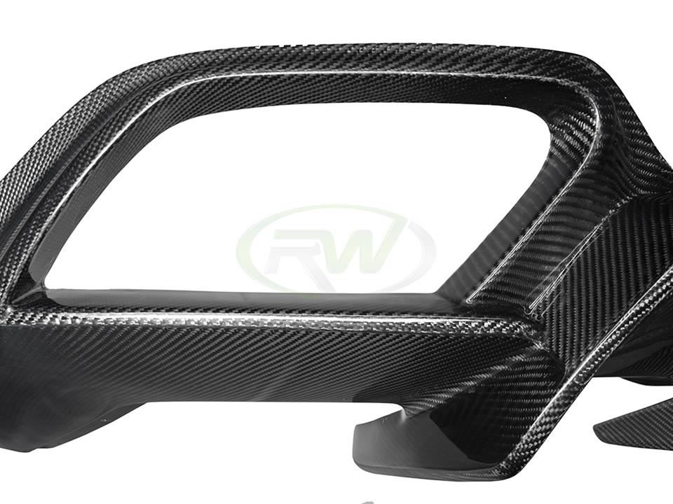 Mercedes C190 GT GTS Carbon Fiber Diffuser