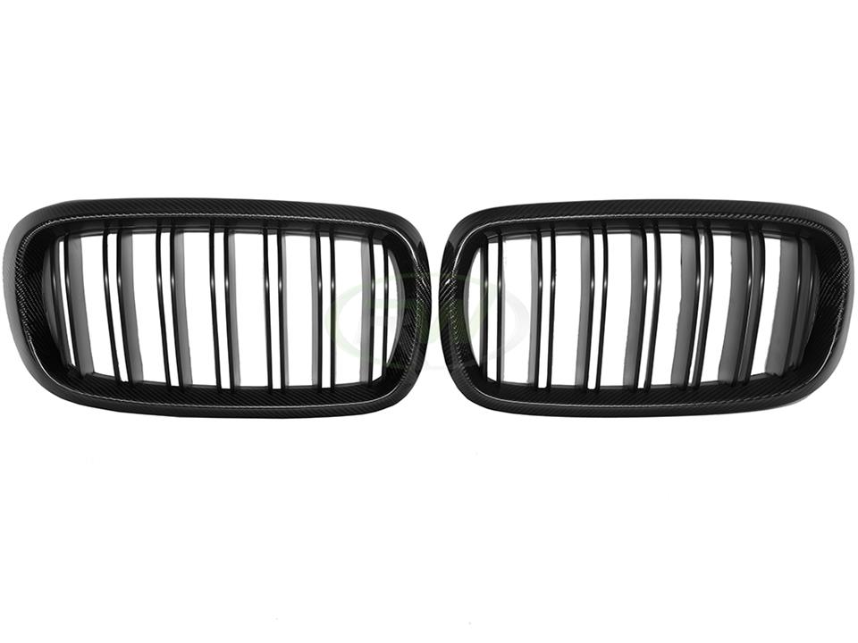 Upgrade your BMW F15 F16 F85 F86 with a set of RW Carbon Fiber Grilles