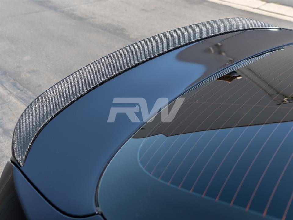 BMW F36 440i gets a 3D Style Carbon Fiber Trunk Spoiler from RW