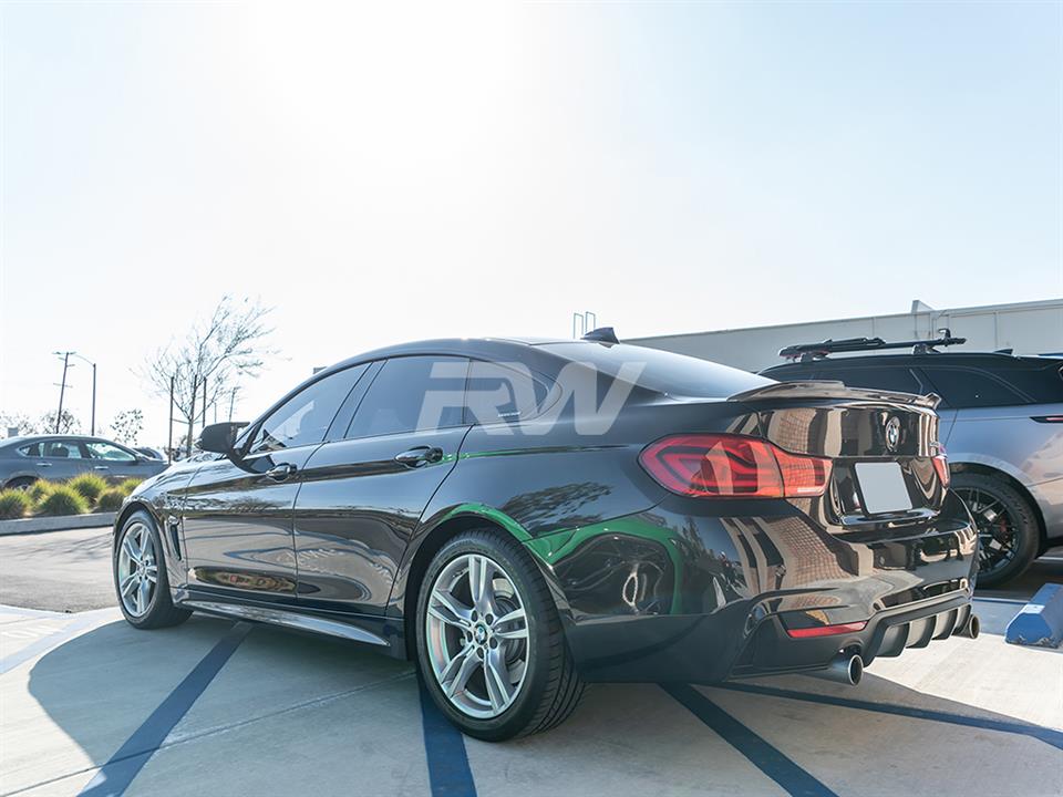 BMW F36 Gran Coupe Performance Style Carbon Fiber Trunk Spoiler –  EuroCustomsPR