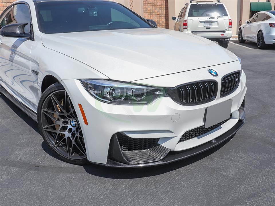 BMW M3 M4 Performance Style CF front lip from RW Carbon