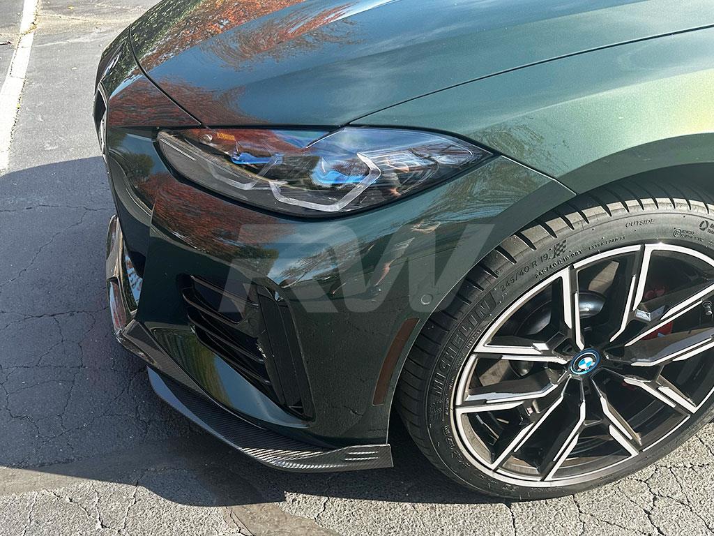 BMW G26 4-Series and i4 Full RW Carbon Fiber Front Lip