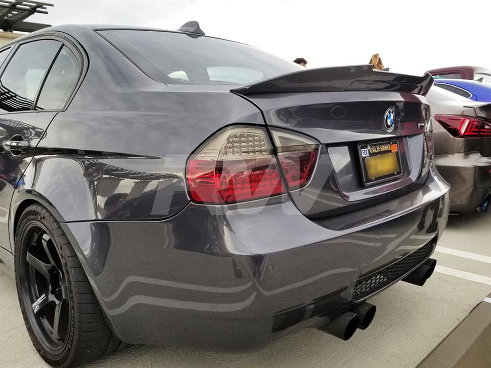 BMW E90 3-Series M3 GTX Carbon Fiber Trunk Spoiler 325 328 330 335