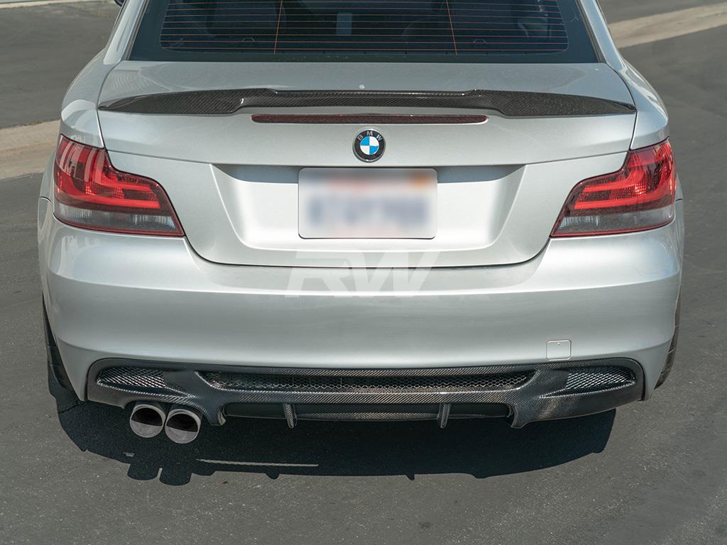 BMW E82 Carbon Fiber M4 Style Trunk Spoiler