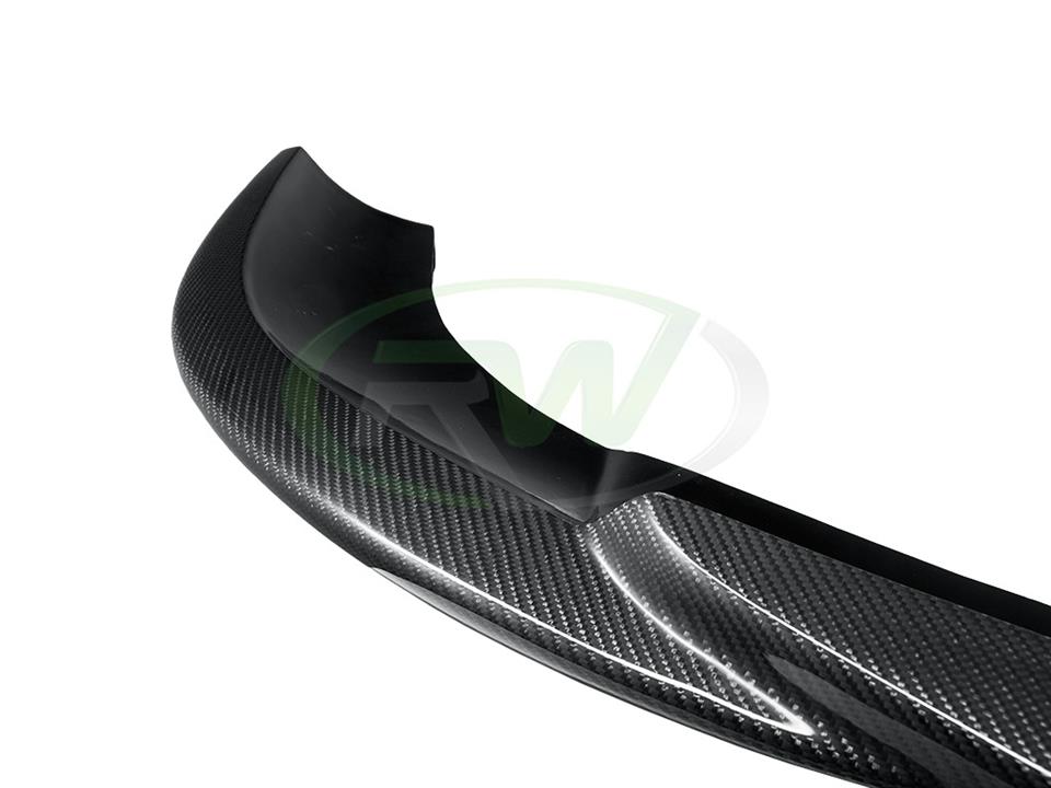 Mercedes W204 C Class Carbon Fiber Front Lip Spoiler