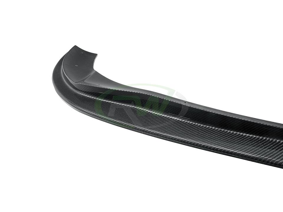 rw carbon fiber mercedes benz w222 s63 amg cf front lip spoiler