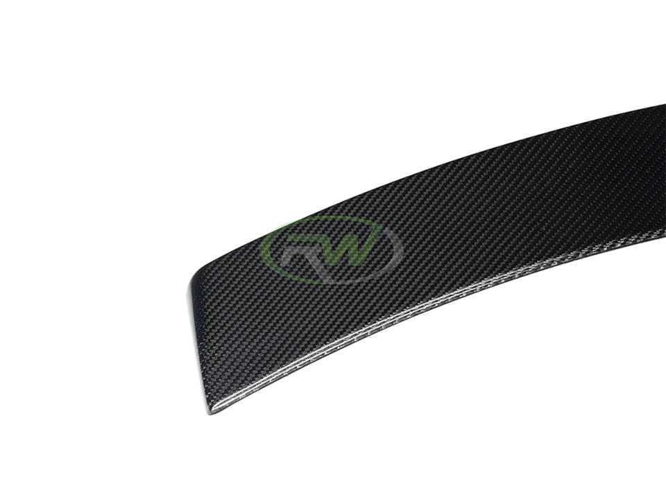 rw carbon fiber mercedes w204 c63 carbon fiber roof spoiler