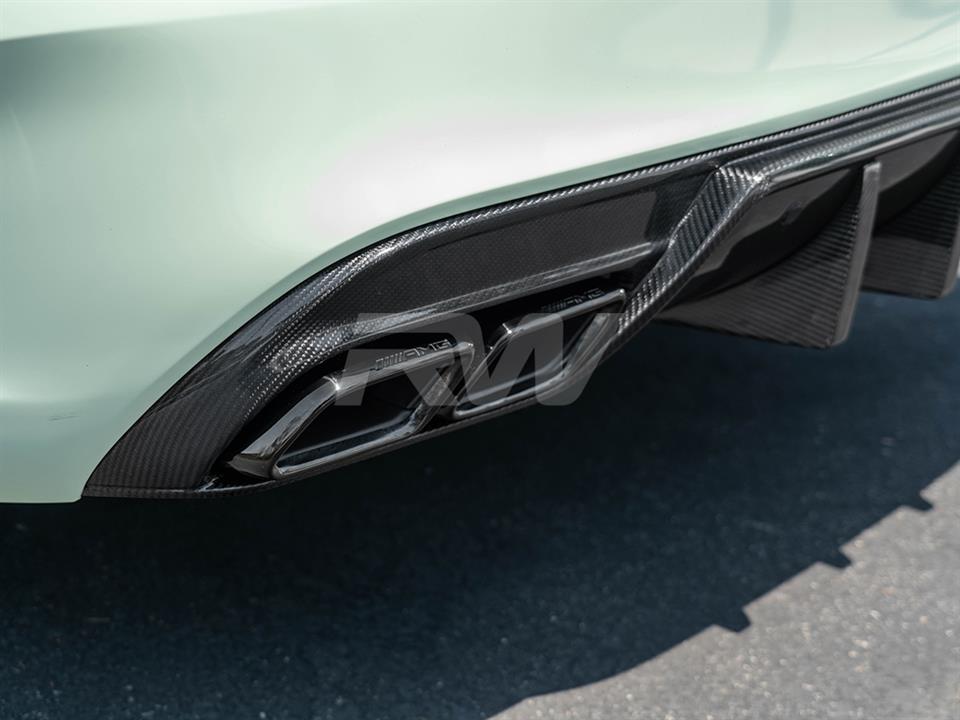 Mercedes C63 AMG Style Chrome Exhaust Tips