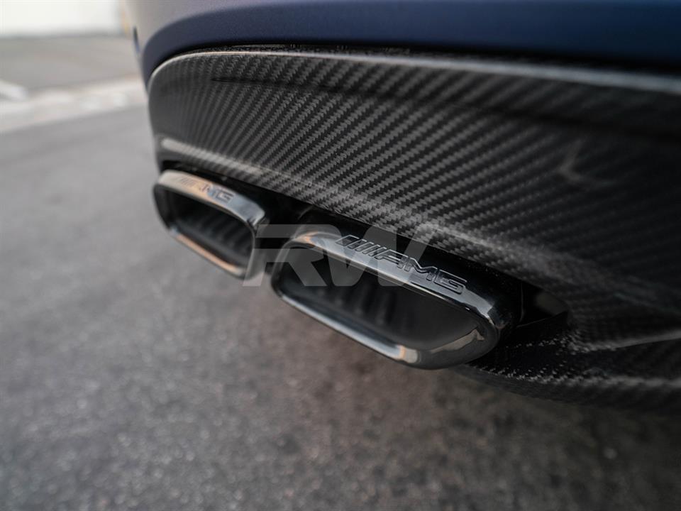 Mercedes W205 C63S Sedan facelift with our DTM CF Diffuser
