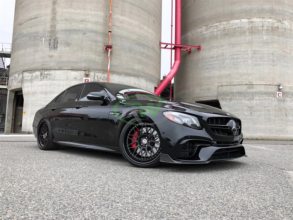 Mercedes W213 E63S BRS Forged Carbon Front Lip 2018-2020