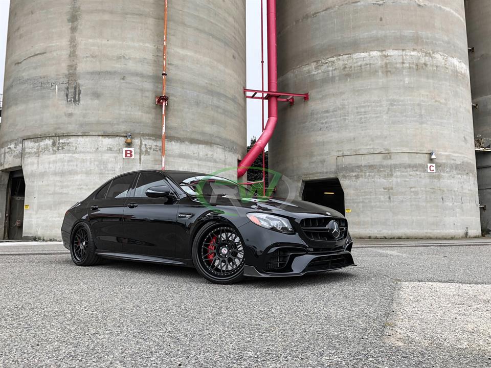 Mercedes W213 E63S BRS Style CF Front Lip from RW Carbon