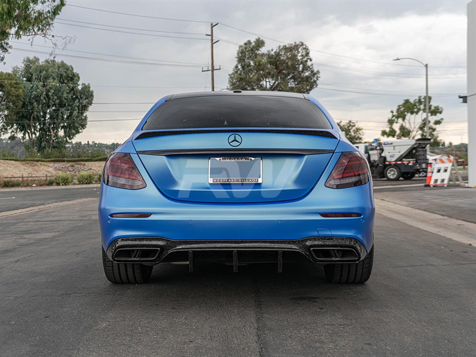 Mercedes W213 ED1 Style Forged Carbon Trunk Spoiler