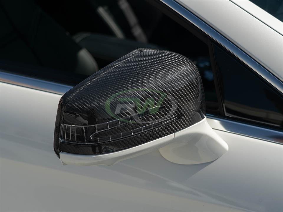 Mercedes Carbon Fiber Mirror Covers, How To Paint Side Mirror Caps