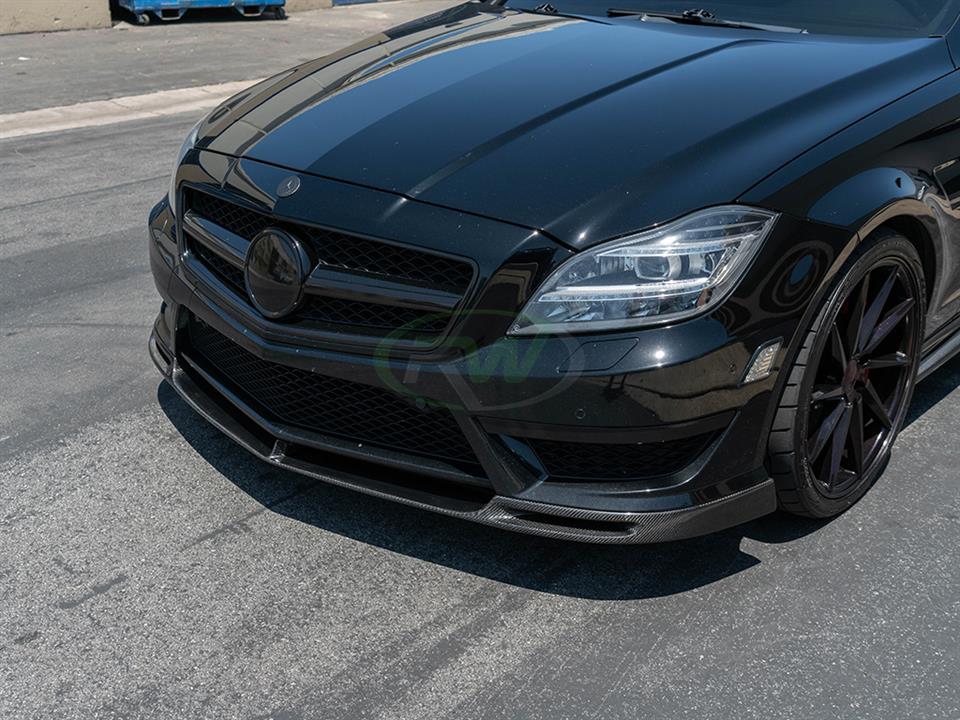 Mercedes W218 CLS63 DTM Carbon Fiber Front Lip