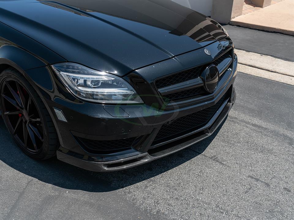 Mercedes W218 CLS63 DTM Carbon Fiber Front Lip