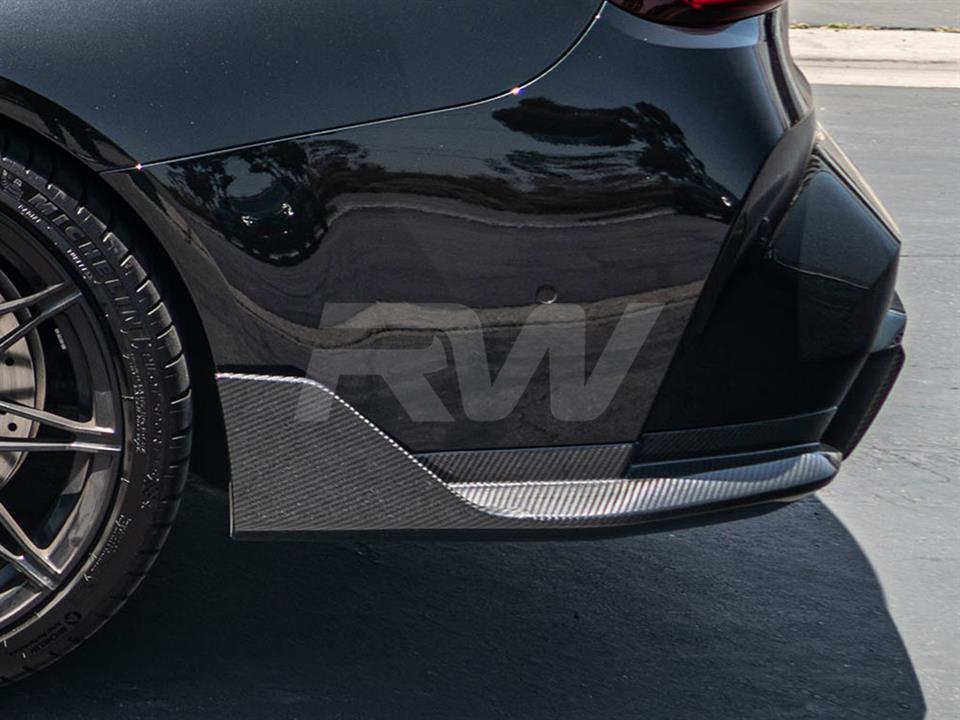 BMW G80 M3 gets a set of CF Performance Style Diffuser Sides