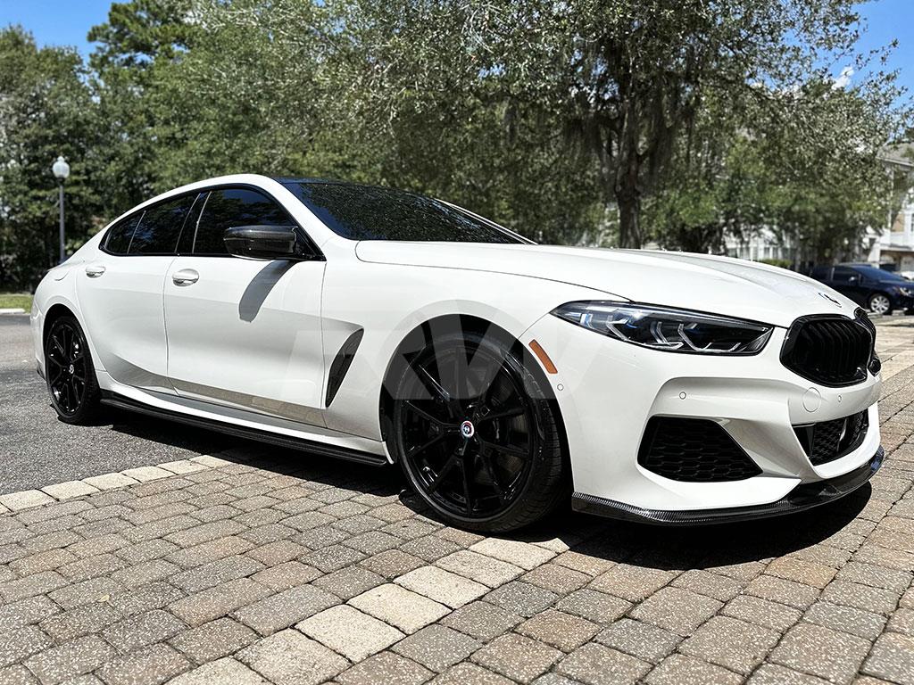 BMW G16 M850i Gran Coupe CF Side Skirt Extensions