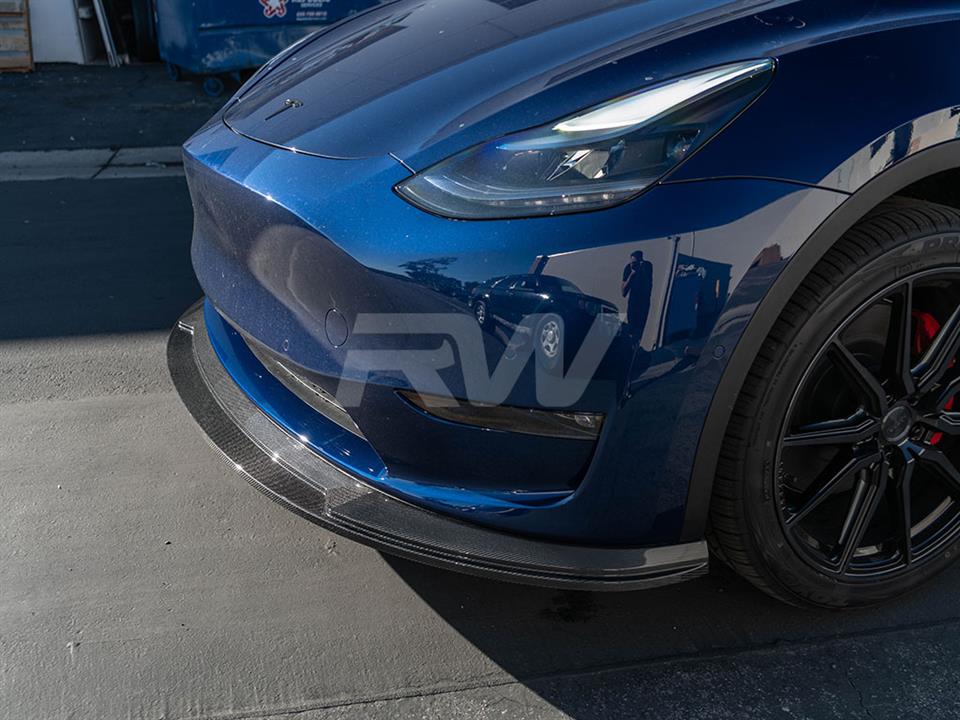 Tesla Model Y Carbon Fiber OE Style Trunk Spoiler