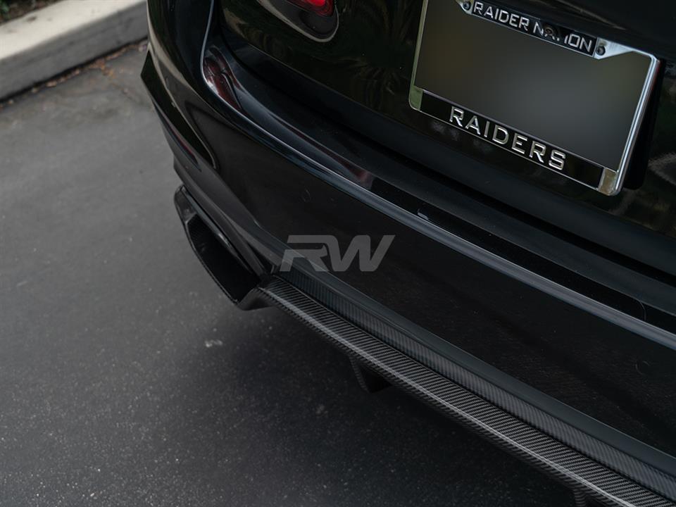 BMW G30 530i with an RW 3D Style Carbon Fiber Rear Diffuser