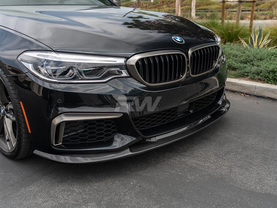 Auto HeckstoßStange Diffusor Lippe für BMW 5 Series G30 520i 530i 540i  M550i M Sport Sedan 2017-2019, Haifischflosse Heckspoiler Splitter  Protector