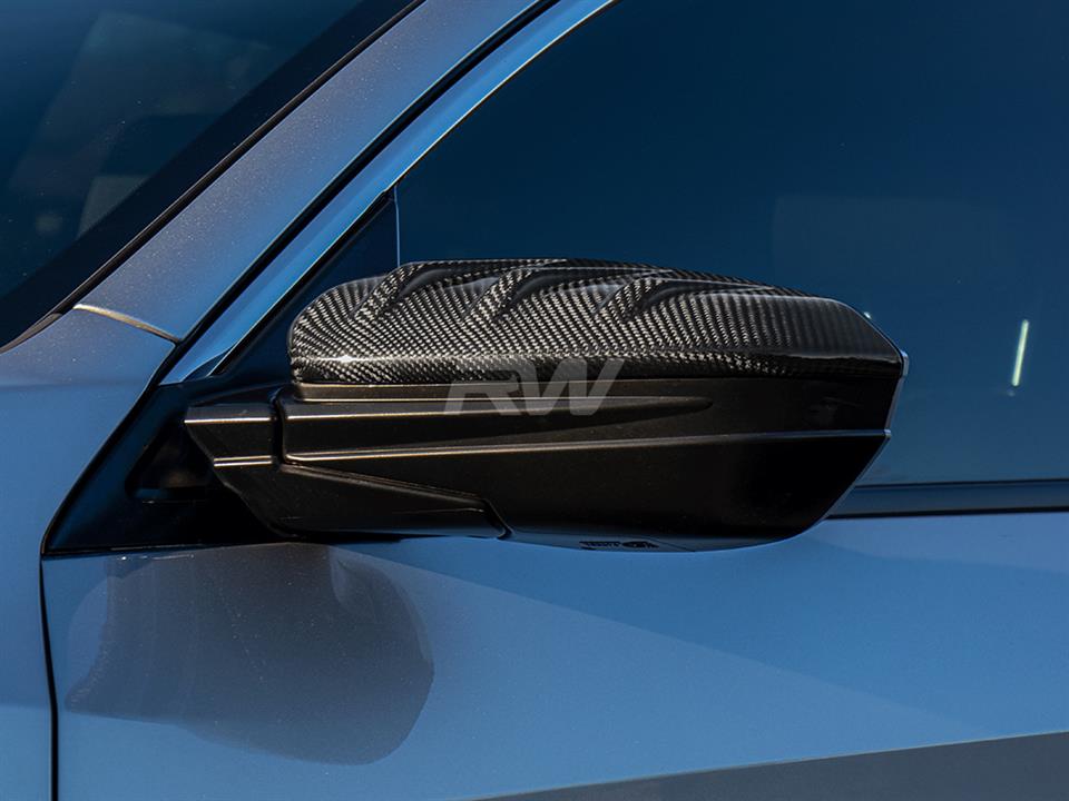 Honda Civic +type R MG Style Carbon Fiber Mirrors-2