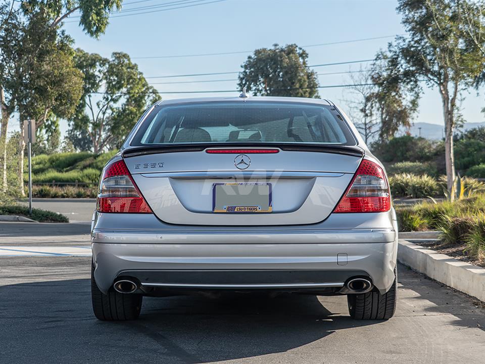 Mercedes W211 E Class Carlsson Style Carbon Fiber Trunk Spoiler – JL  Motoring