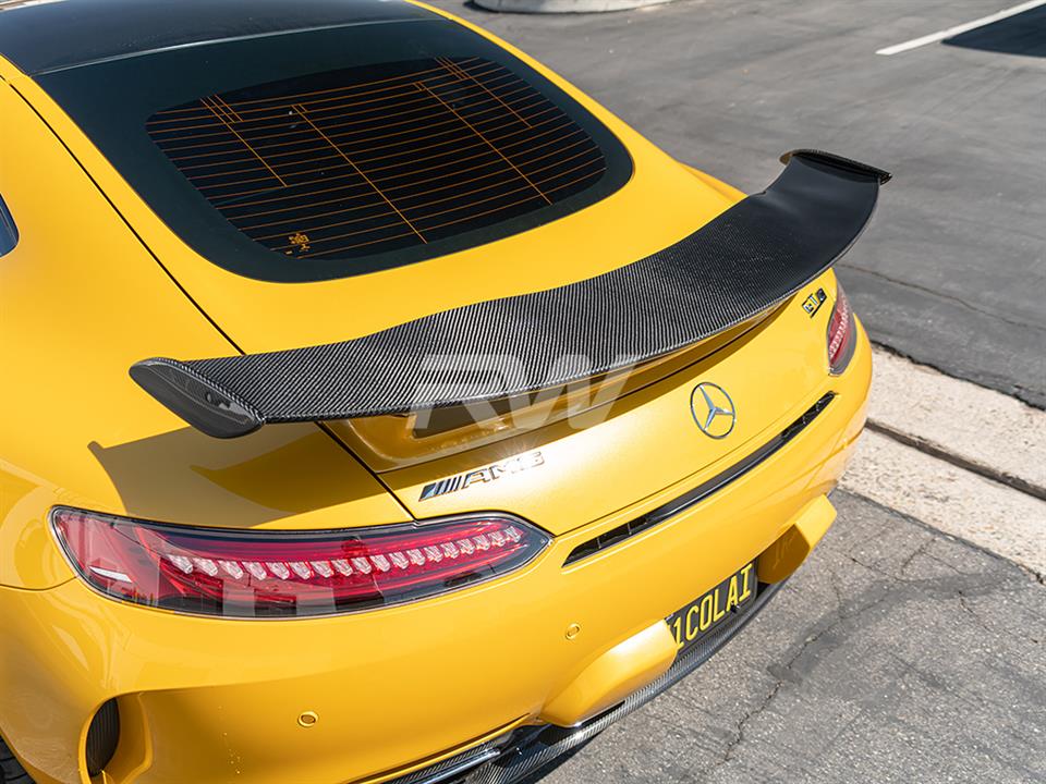 Mercedes C190 GTS with a GTR Style Carbon Fiber Wing