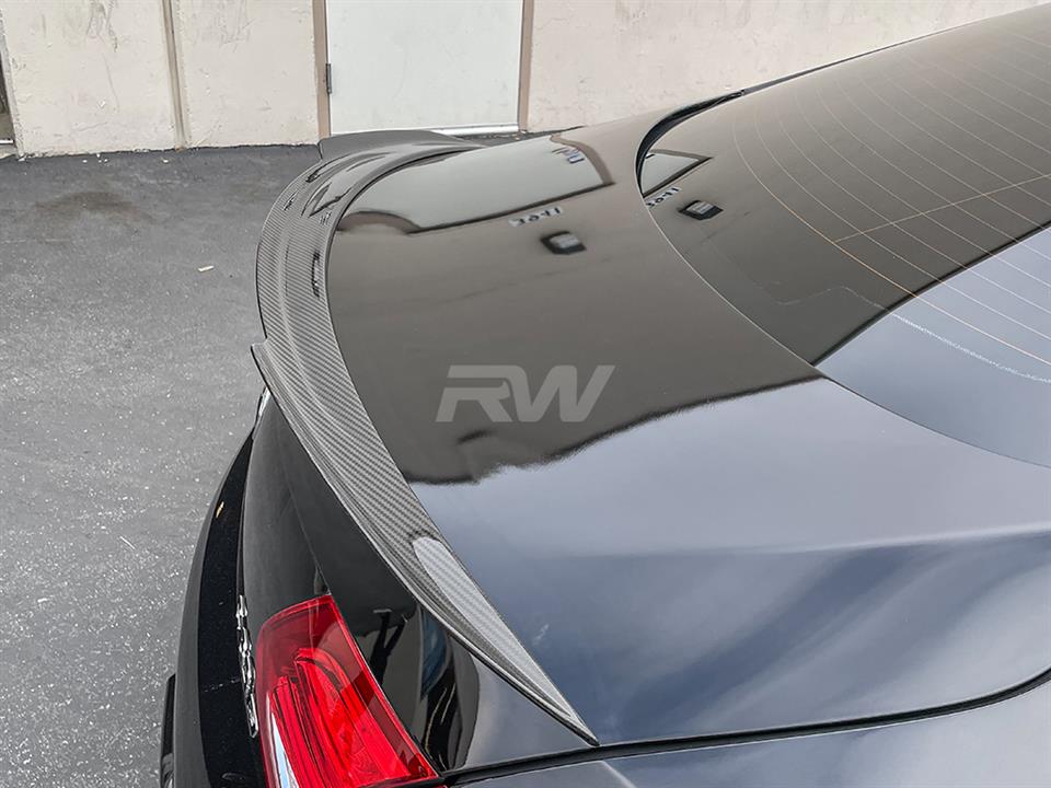 Mercedes W205 XR Coupe Carbon Fiber Trunk Spoiler