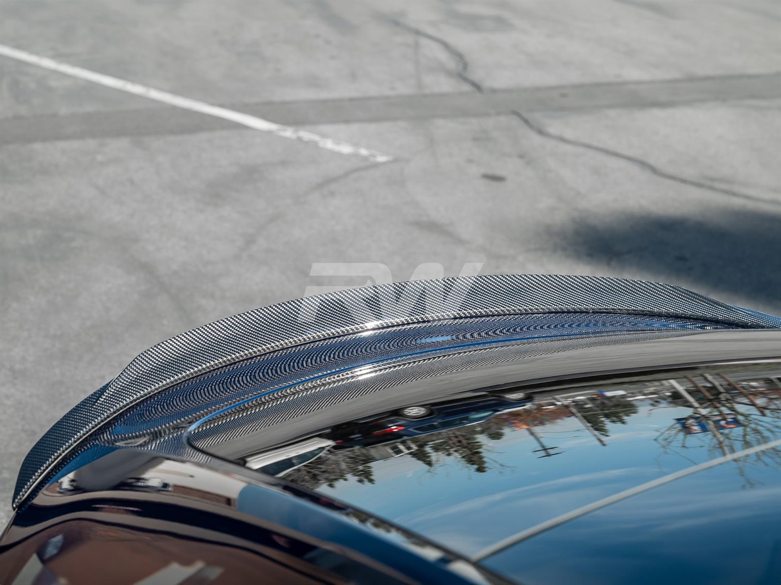 Tesla Model Y DTM Carbon Fiber Trunk Spoiler