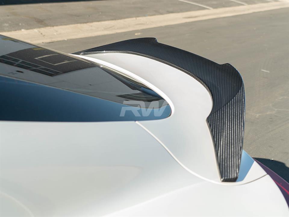 Toyota Supra A90 20+ Full Carbon Fiber Trunk Spoiler