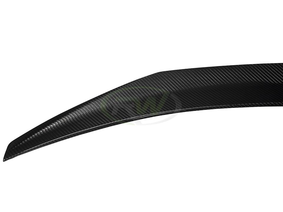 detail image of GLE carbon fiber trunk spoiler