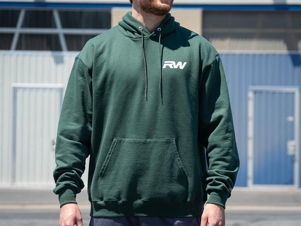rw carbon green rw hoodie
