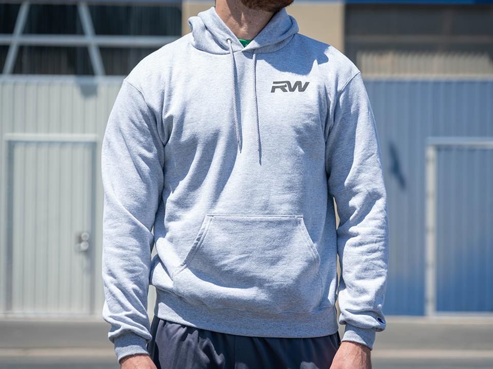 rw carbon grey hoodie