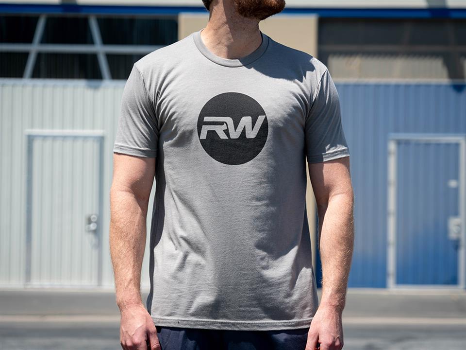 rw carbon grey circle tee