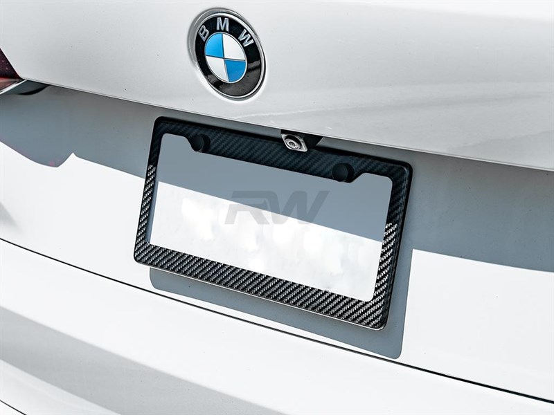 Carbon Fiber License Plate Frame (US)