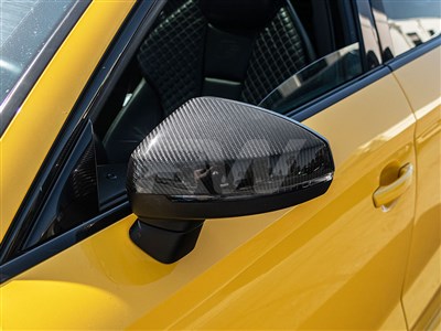 Audi 8V A3/S3/RS3 Carbon Fiber Mirror Cap Replacements