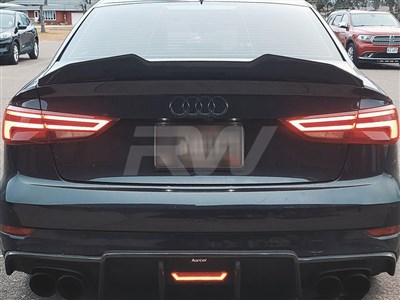 Audi 8V A3/S3/RS3 Carbon Fiber GTX Trunk Spoiler