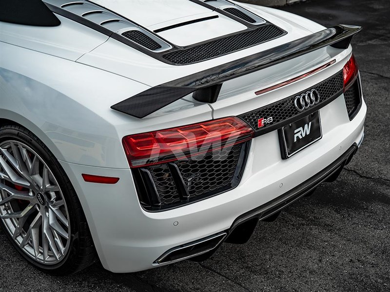 Audi R8 4S Carbon Fiber Rear Wing