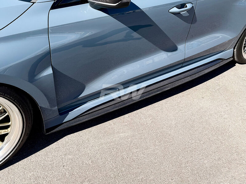Audi RS3 8Y Carbon Fiber Side Skirt Extensions
