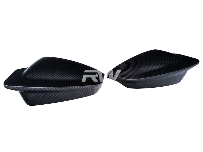 Audi 8Y A3 S3 RS3 Carbon Fiber Mirror Caps