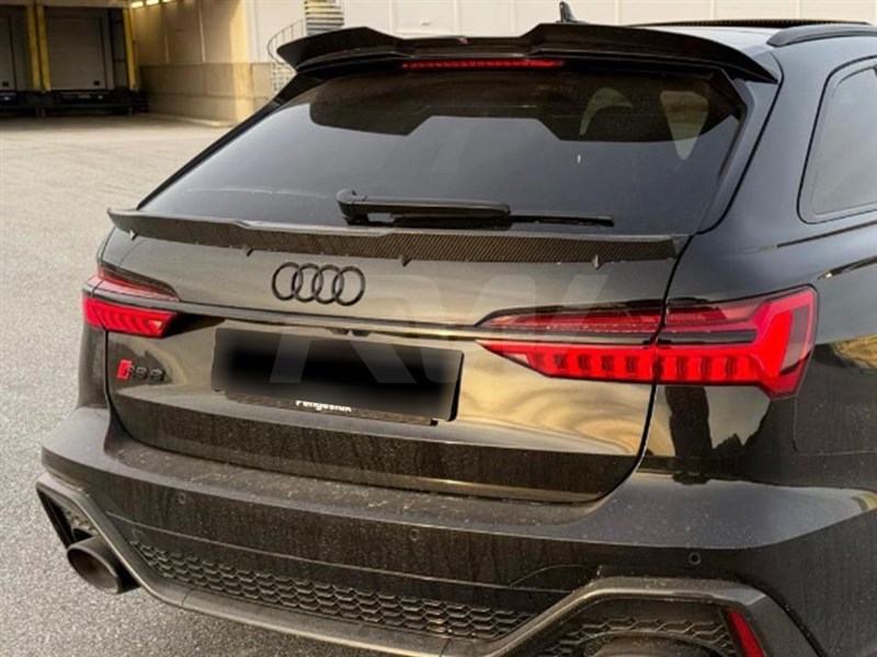 Audi RS6 C8 Avant Carbon Fiber Trunk Spoiler