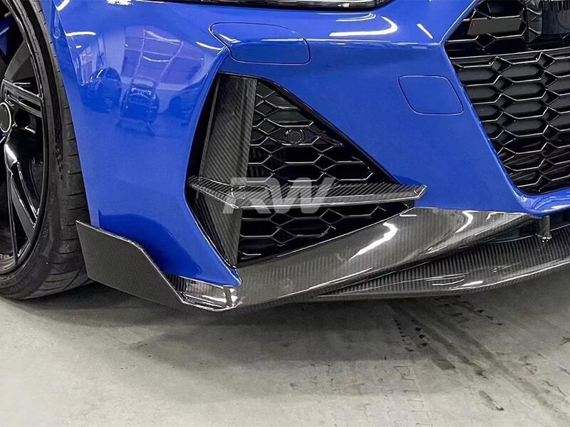 Audi RS7 C8 Carbon Fiber Front Bumper Trims