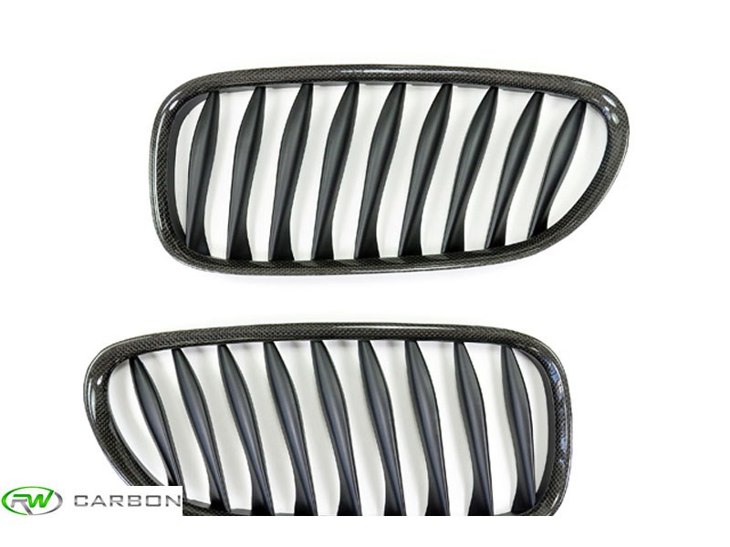 BMW E85 E86 Z4 Carbon Fiber Grilles