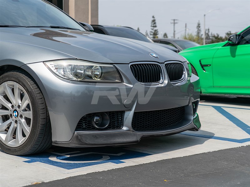 BMW E90 E92 CF Front Lip for M3 Style Bumper