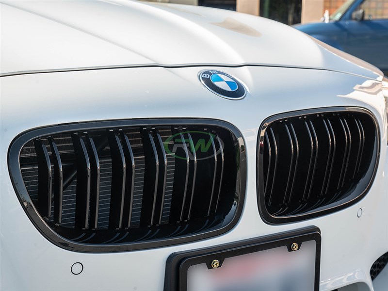 BMW F10 Gloss Black Double Slat Grilles