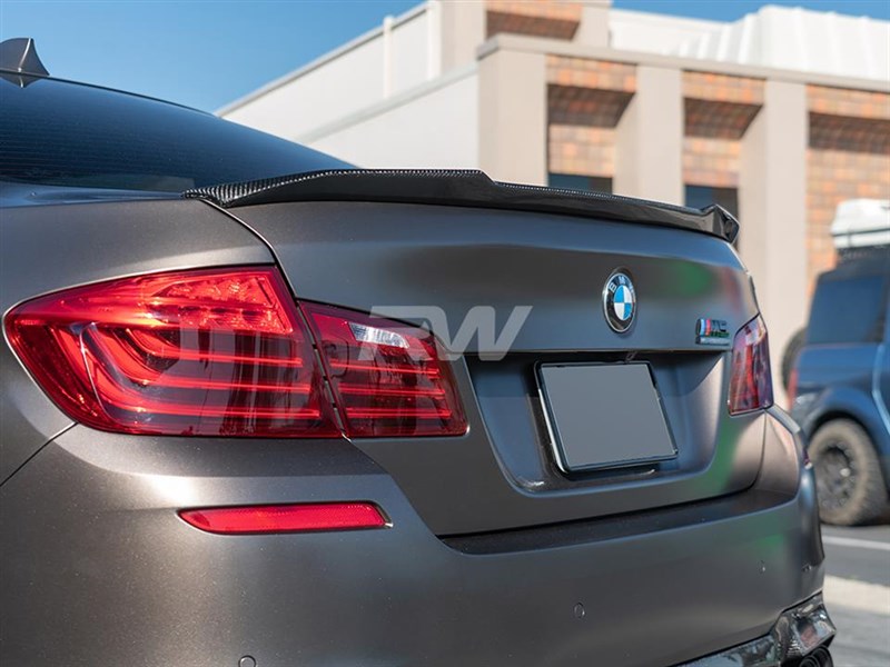 BMW F10 CS Style Carbon Fiber Trunk Spoiler