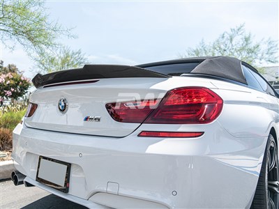 BMW F12 GTX Carbon Fiber Trunk Spoiler