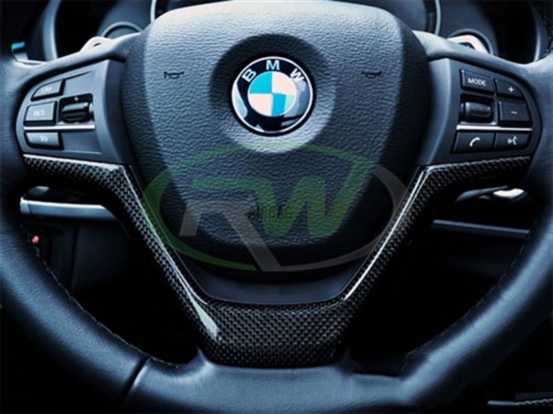 BMW F15 X5/F16 X6 CF Steering Wheel Trim